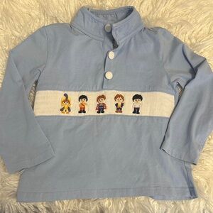 Disney Princess Button Up size 3 - Busy Bees Smocks!